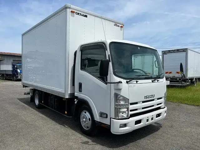 いすゞ エルフ 小型 アルミバン パワーゲート シャッター式 の中古トラック【車両No.190002】