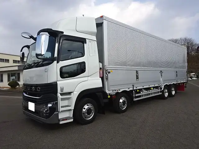三菱 スーパーグレート 大型 ウイング ハイルーフ エアサス の中古トラック【車両No.190714】