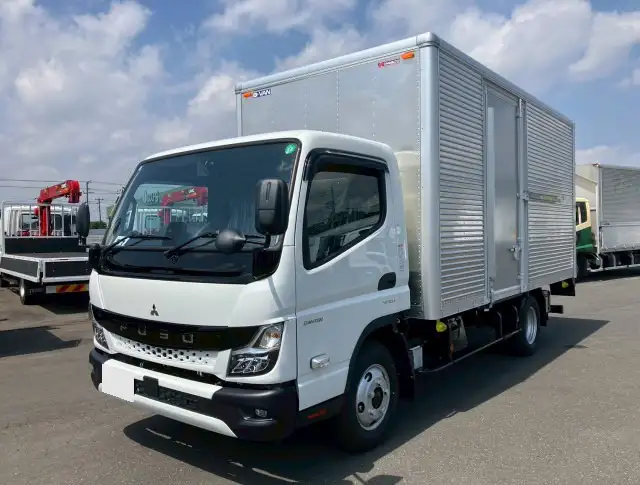 三菱 キャンター 小型 アルミバン パワーゲート サイドドア の中古トラック【車両No.190823】