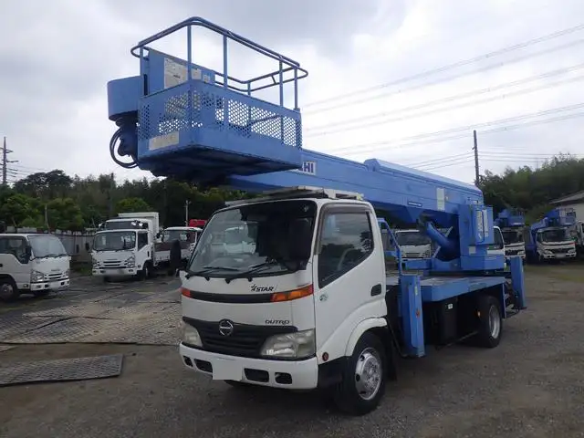 日野 デュトロ 小型 高所・建柱車 高所作業車 BDG-XZU344M改 の中古トラック【車両No.190801】