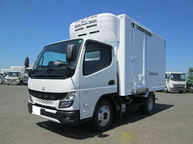 三菱 キャンター 小型 冷凍冷蔵 低温 床ステン の中古トラック【車両No.190811】