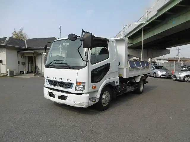 三菱 ファイター 中型/増トン ダンプ コボレーン ベッド の中古トラック【車両No.190814】