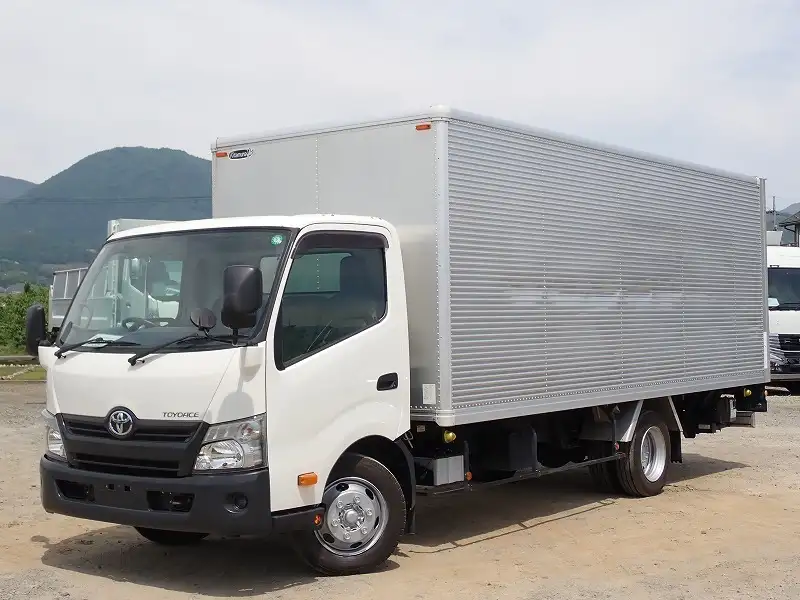 トヨタ ダイナ 小型 アルミバン パワーゲート 床鉄板 の中古トラック【車両No.190930】