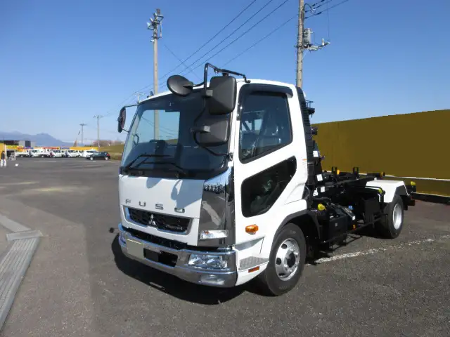 三菱 ファイター 中型/増トン アームロール ツインホイスト 2KG-FK72F の中古トラック【車両No.190934】
