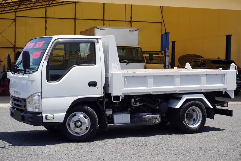 いすゞ エルフ 小型 ダンプ ローダー 強化 の中古トラック【車両No.191054】