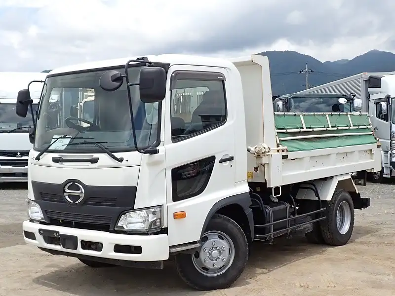 日野 レンジャー 中型/増トン ダンプ Lゲート 強化 の中古トラック【車両No.191029】
