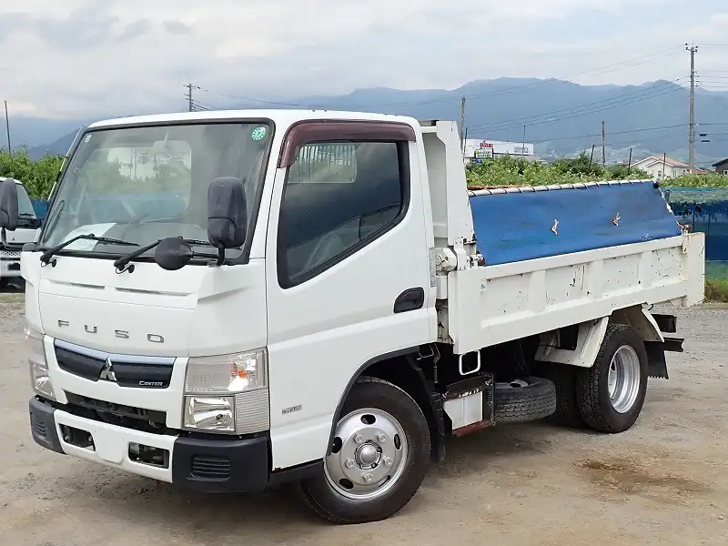 三菱 キャンター 小型 ダンプ Lゲート コボレーン の中古トラック【車両No.191026】