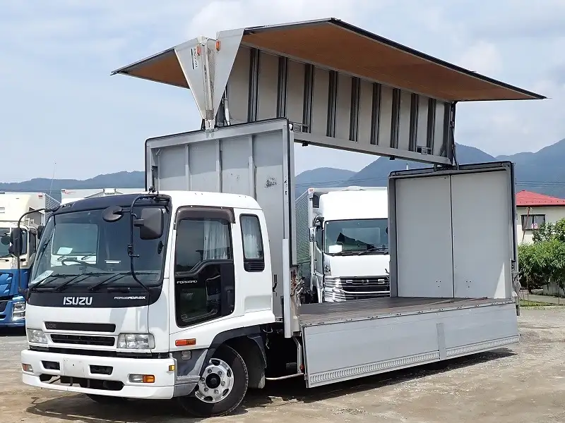 いすゞ フォワード 中型/増トン ウイング エアサス ジョルダー の中古トラック【車両No.191033】