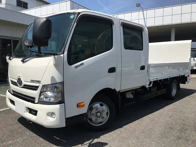 日野 デュトロ 小型 平ボディ Wキャブ パワーゲート の中古トラック【車両No.191131】