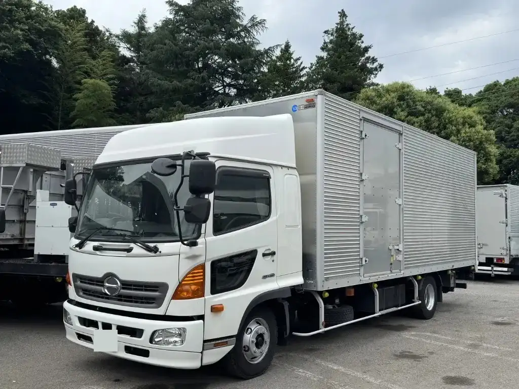 日野 レンジャー 中型/増トン アルミバン パワーゲート エアサス の中古トラック【車両No.191228】