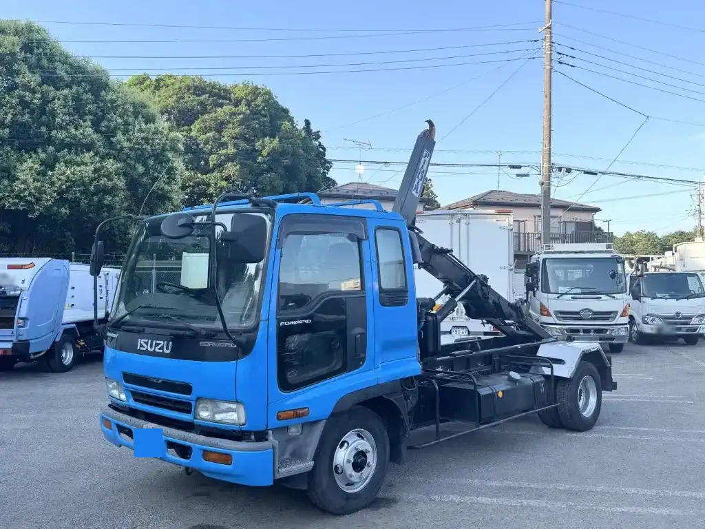いすゞ フォワード 中型/増トン アームロール ツインホイスト ベッド の中古トラック【車両No.191236】