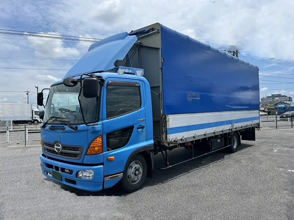 日野 レンジャー 中型/増トン ウイング 幌ウイング TKG-FC9JNAA の中古トラック【車両No.191149】