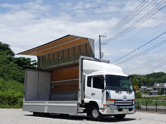 日産UD コンドル 中型/増トン ウイング パワーゲート エアサス の中古トラック【車両No.191219】