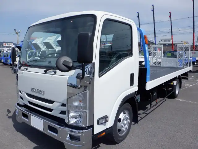 いすゞ エルフ 小型 車両重機運搬 ラジコン ウインチ の中古トラック【車両No.191305】