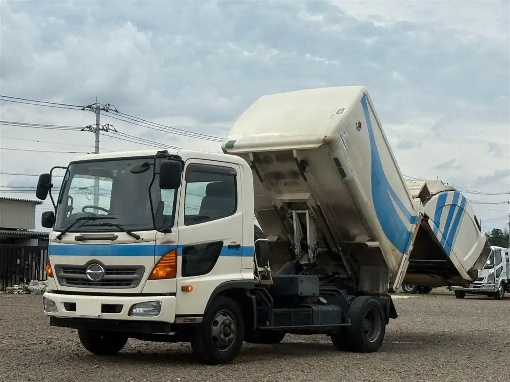 日野 レンジャー 中型/増トン パッカー車 巻き込み式 TKG-FC9JDAP の中古トラック【車両No.191324】