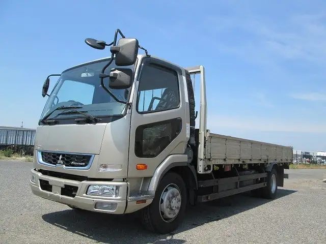 三菱 ファイター 中型/増トン 平ボディ 床鉄板 2KG-FK72FY の中古トラック【車両No.191218】