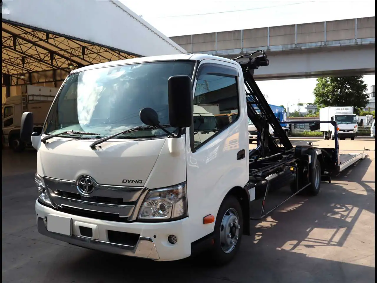 トヨタ ダイナ 小型 車両重機運搬 ラジコン ウインチ の中古トラック【車両No.191399】