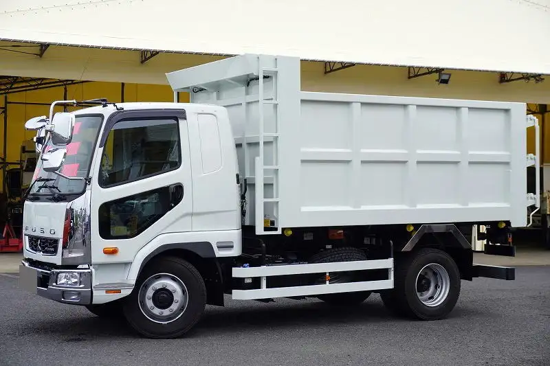 三菱 ファイター 中型/増トン ダンプ 土砂禁 ベッド の中古トラック【車両No.191478】