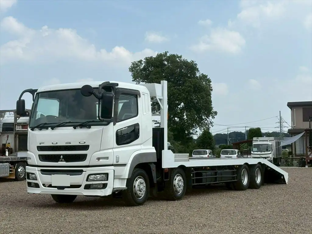 三菱 スーパーグレート 大型 車両重機運搬 ウインチ エアサス の中古トラック【車両No.191832】
