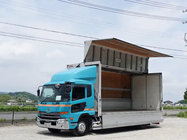 日産UD コンドル 中型/増トン ウイング エアサス ベッド の中古トラック【車両No.192389】