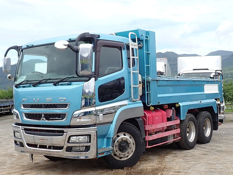 三菱 スーパーグレート 大型 ダンプ コボレーン ベッド の中古トラック【車両No.193277】