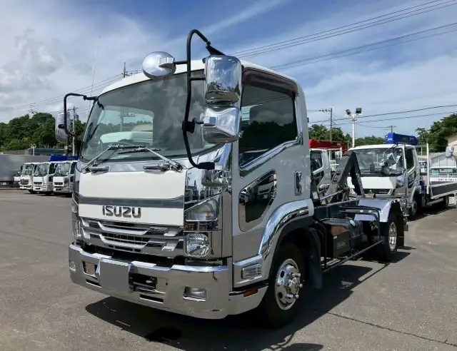 いすゞ フォワード 中型/増トン アームロール ツインホイスト TKG-FRR90S2 の中古トラック【車両No.193952】