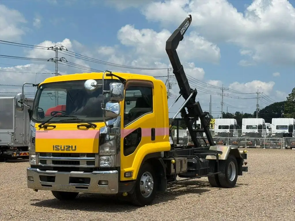 いすゞ フォワード 中型/増トン アームロール ツインホイスト ベッド の中古トラック【車両No.194044】