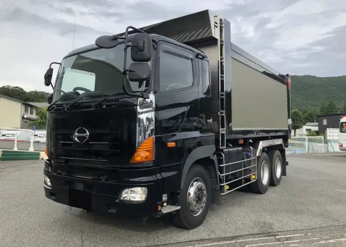 日野 プロフィア 大型 ダンプ 土砂禁 ステンレス張り の中古トラック【車両No.194537】
