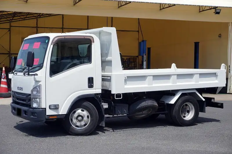 いすゞ エルフ 小型 ダンプ ローダー 強化 の中古トラック【車両No.194708】