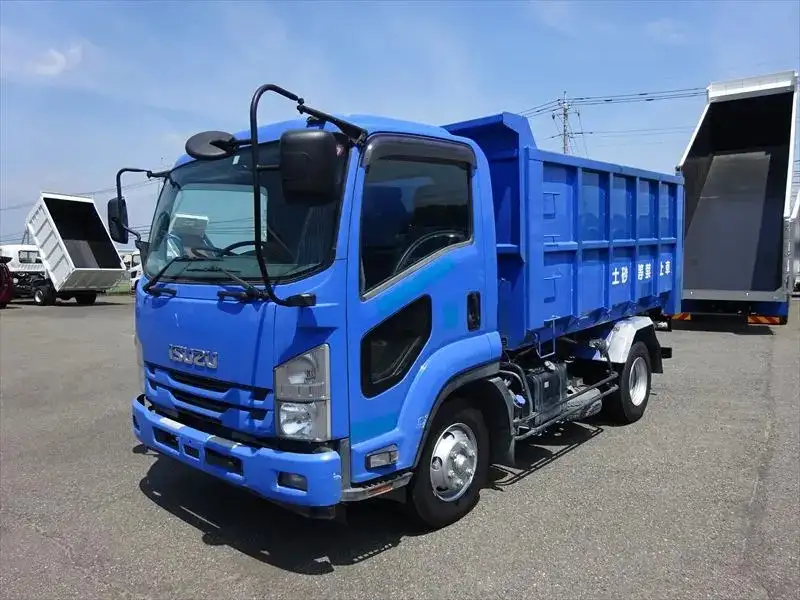いすゞ フォワード 中型/増トン ダンプ 土砂禁 ステンレス張り の中古トラック【車両No.194723】
