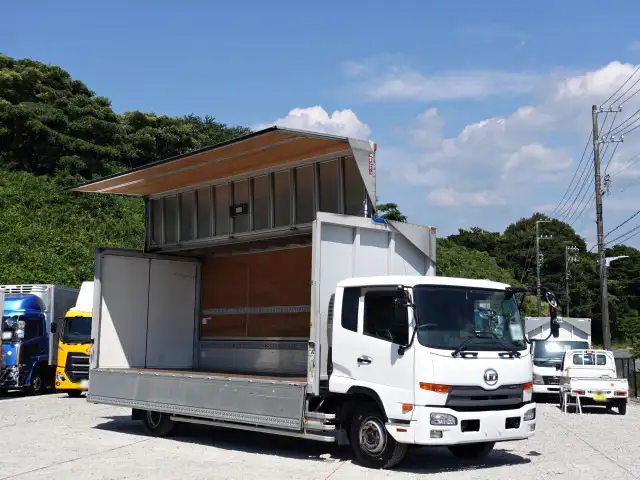 日産UD コンドル 中型/増トン ウイング ベッド QKG-PK39LH の中古トラック【車両No.194980】