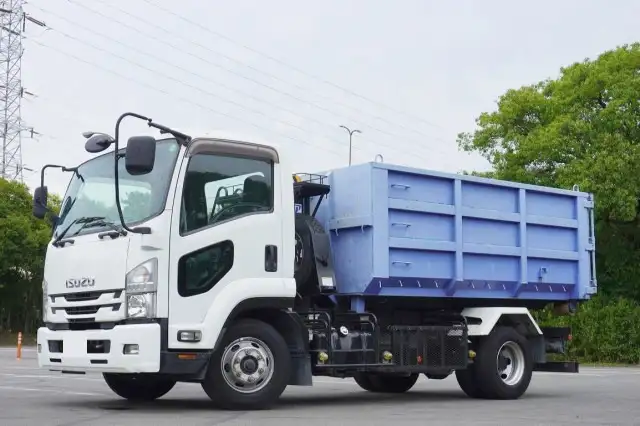 いすゞ フォワード 中型/増トン アームロール コンテナ付き ツインホイスト の中古トラック【車両No.195200】
