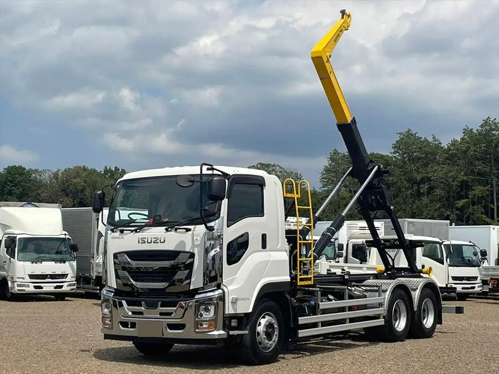 いすゞ ギガ 大型 アームロール ツインホイスト ベッド の中古トラック【車両No.195762】