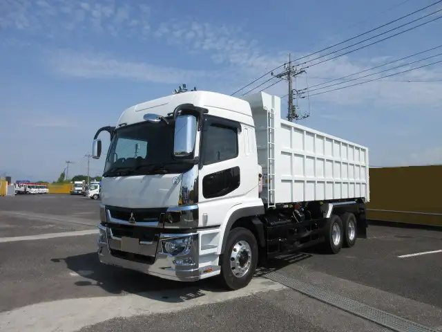 三菱 スーパーグレート 大型 ダンプ 土砂禁 ハイルーフ の中古トラック【車両No.195789】