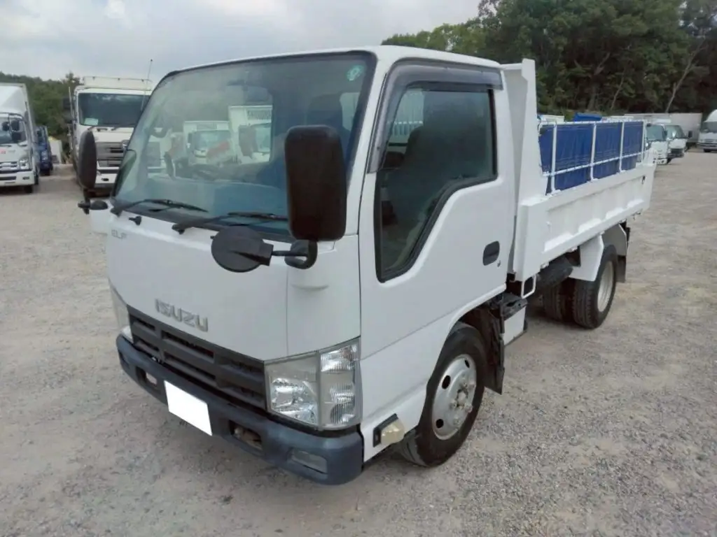 いすゞ エルフ 小型 ダンプ 強化 コボレーン の中古トラック【車両No.196371】