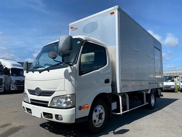 日野 デュトロ 小型 アルミバン パワーゲート サイドドア の中古トラック【車両No.196558】