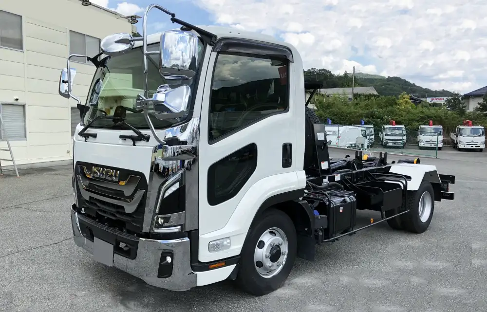 いすゞ フォワード 中型/増トン アームロール ツインホイスト 2RG-FRR90S4 の中古トラック【車両No.196745】