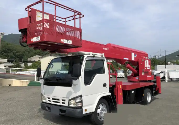 いすゞ エルフ 小型 高所・建柱車 高所作業車 PB-NKR81N の中古トラック【車両No.196725】