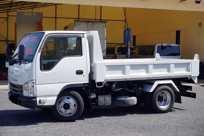いすゞ エルフ 小型 ダンプ ローダー 強化 の中古トラック【車両No.196899】