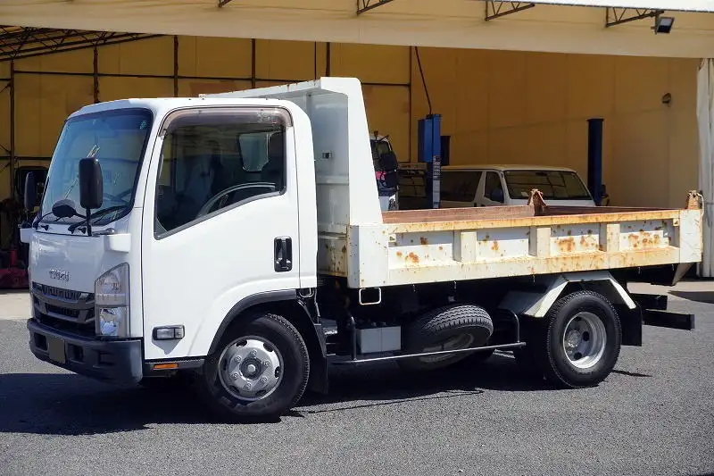 いすゞ エルフ 小型 ダンプ ローダー 強化 の中古トラック【車両No.196897】