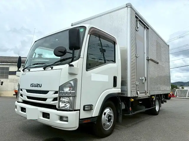 いすゞ エルフ 小型 アルミバン パワーゲート サイドドア の中古トラック【車両No.196952】