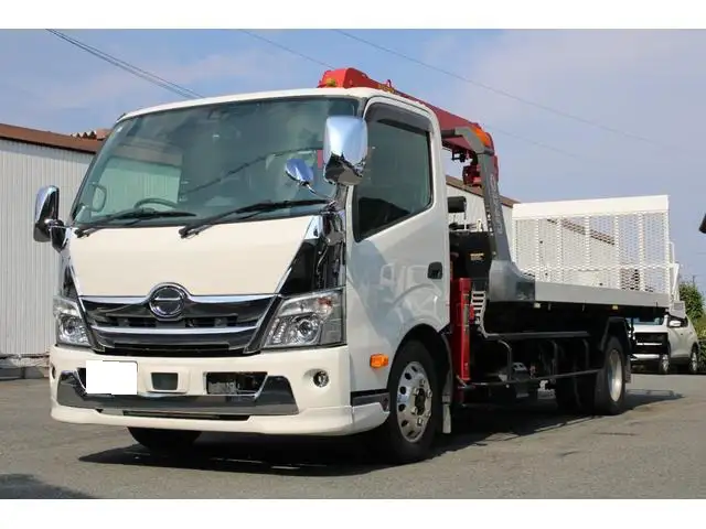 日野 デュトロ 小型 車両重機運搬 4段クレーン ラジコン の中古トラック【車両No.196958】