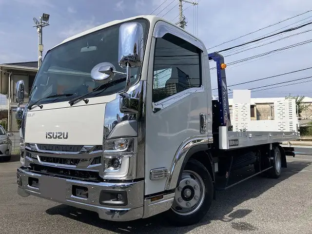 いすゞ エルフ 小型 車両重機運搬 ラジコン ウインチ の中古トラック【車両No.197059】