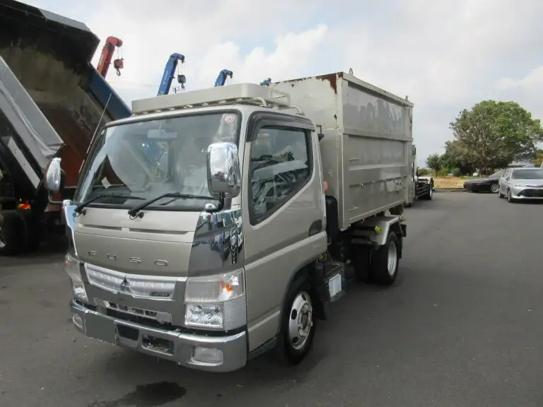 三菱 キャンター 小型 アームロール コンテナ付き ツインホイスト の中古トラック【車両No.197245】