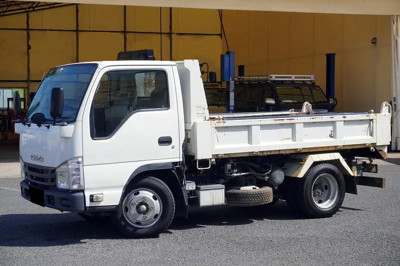 いすゞ エルフ 小型 ダンプ ローダー 強化 の中古トラック【車両No.197254】