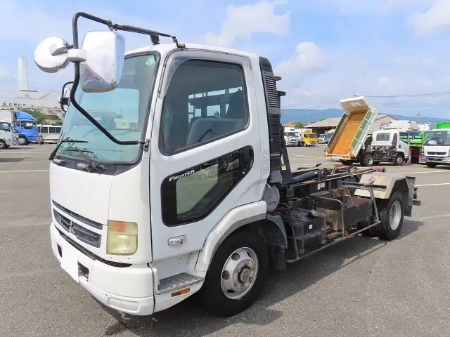 三菱 ファイター 中型/増トン アームロール ツインホイスト PDG-FK71F の中古トラック【車両No.197478】