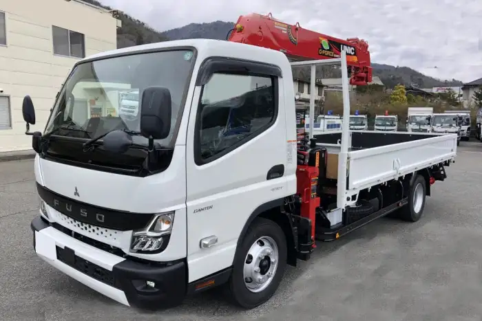 三菱 キャンター 小型 クレーン付 6段 ラジコン の中古トラック【車両No.197611】