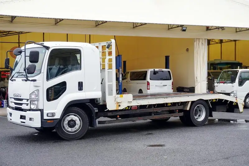 いすゞ フォワード 中型/増トン 車両重機運搬 ベッド カスタム の中古トラック【車両No.197734】