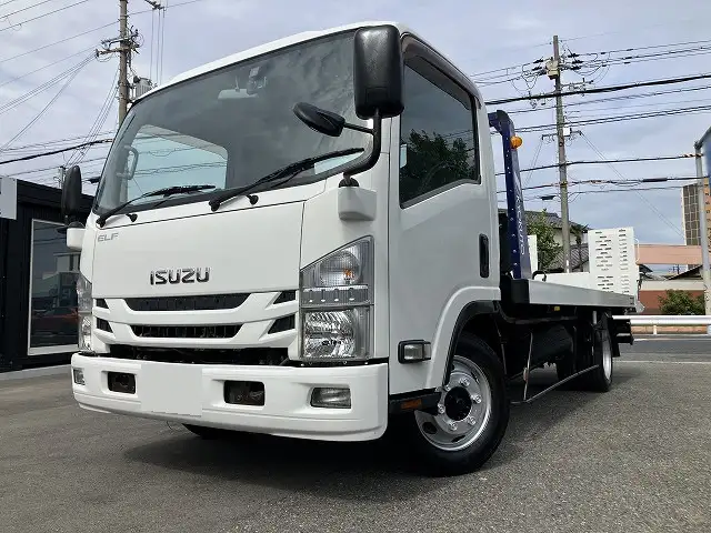 いすゞ エルフ 小型 車両重機運搬 ラジコン ウインチ の中古トラック【車両No.197871】