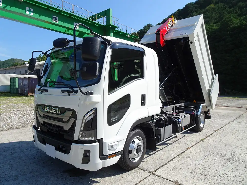いすゞ フォワード 中型/増トン アームロール コンテナ付き ツインホイスト の中古トラック【車両No.197688】